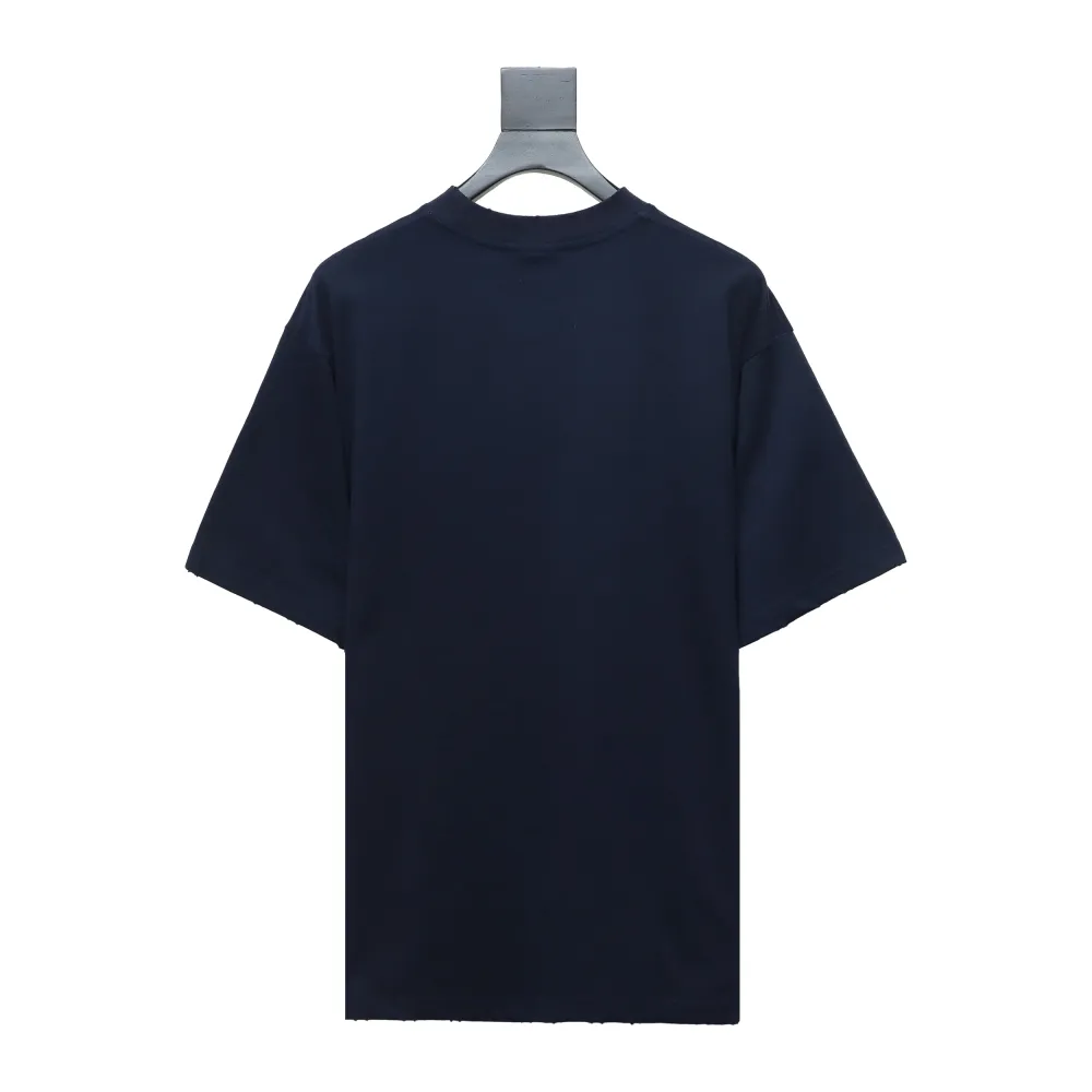 Balenciaga 24ss Cracked Letter Printed T-Shirts