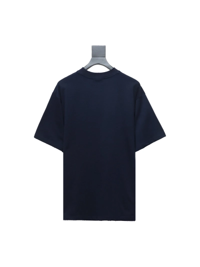  Balenciaga 24ss Cracked Letter Printed T-Shirts 02