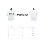  Balenciaga 24ss Custard Apple Printed T-Shirts