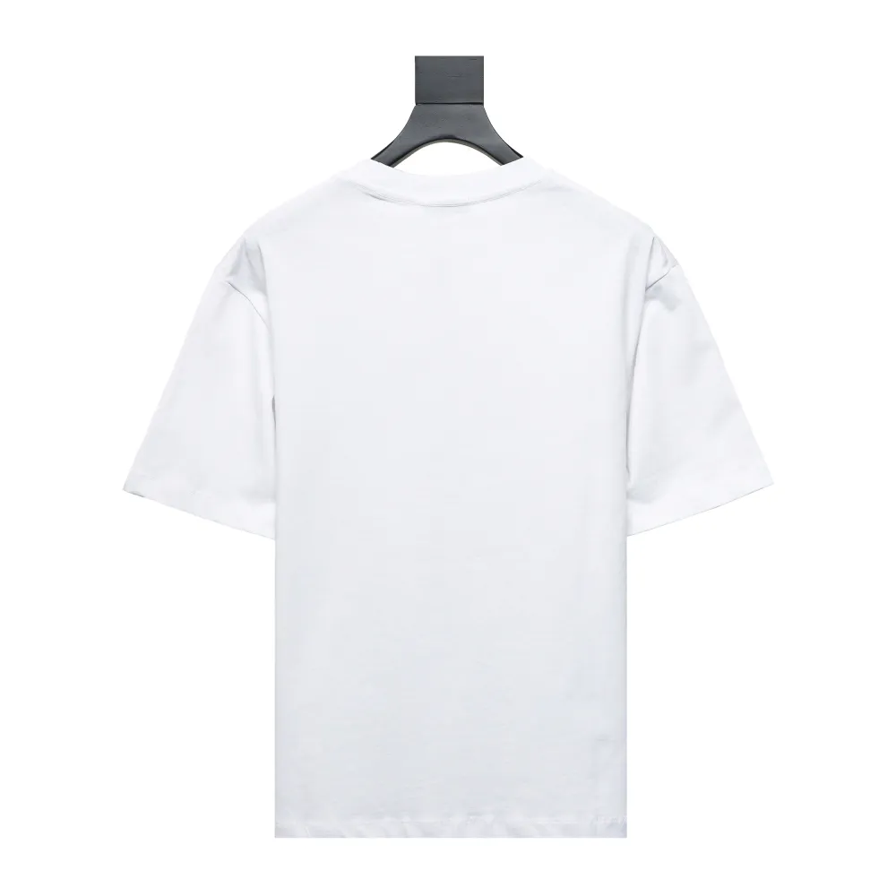  Balenciaga 24ss Custard Apple Printed T-Shirts