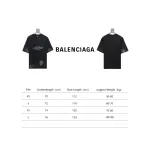 Balenciaga 24ss decadent 3B letter printed T-Shirts