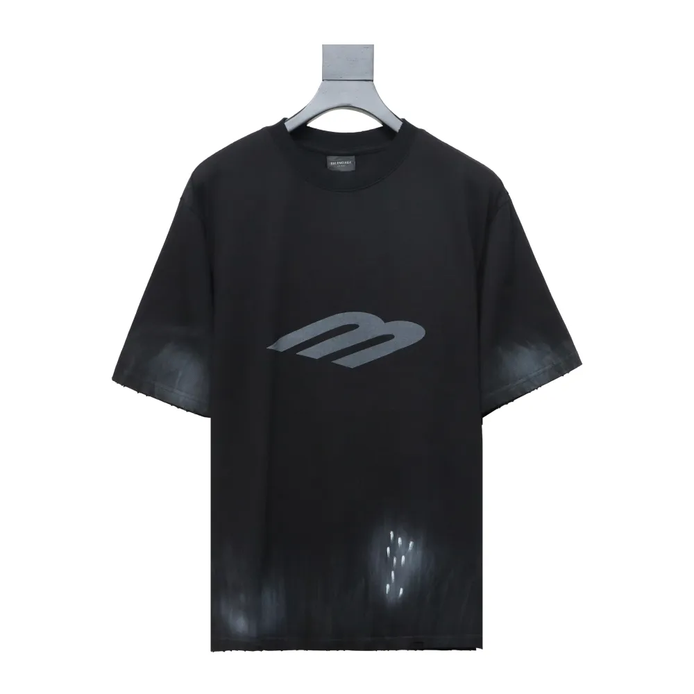 Ba*len*cia*ga 24ss decadent 3b letter printed t-shirts