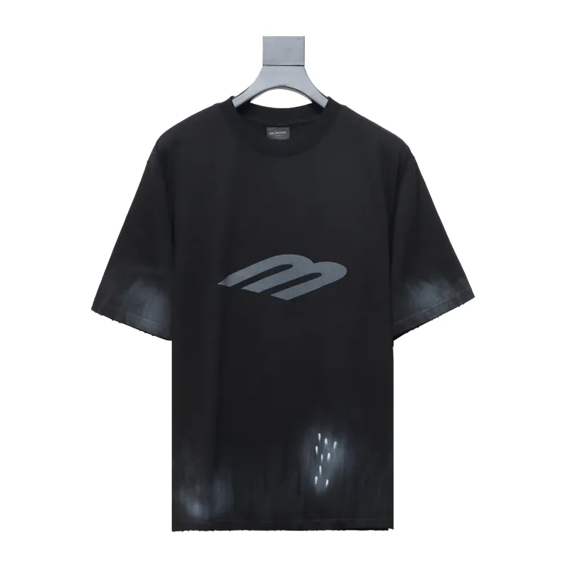 Balenciaga 24ss decadent 3B letter printed T-Shirts