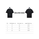 Balenciaga 24ss distressed iron tower washed T-Shirts
