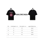 Balenciaga 24ss Double B No Passing Printed T-Shirts 1