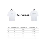 Balenciaga 24ss Front and Back Letter Logo Printed T-Shirts