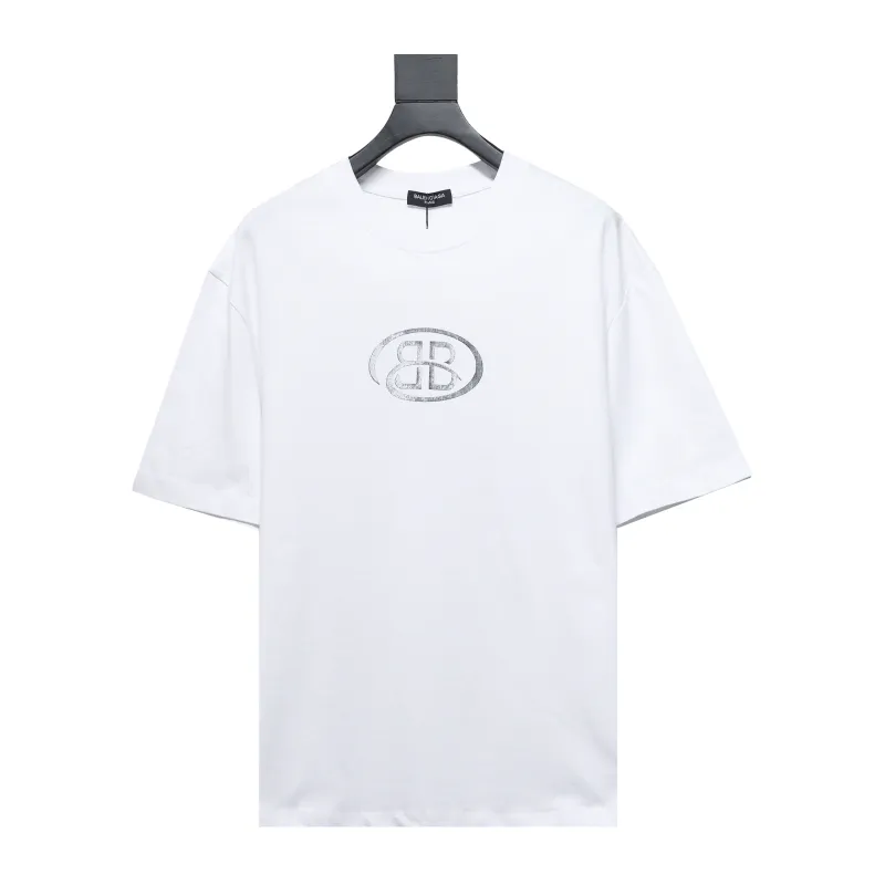 Balenciaga 24ss Front and Back Letter Logo Printed T-Shirts