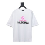 Balenciaga 24ss letter logo print T-Shirts 1