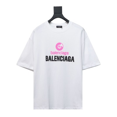 Balenciaga 24ss letter logo print T-Shirts 1 01