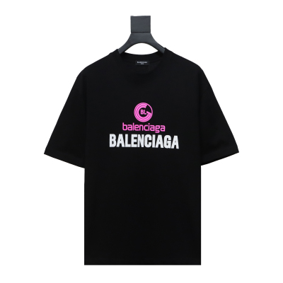 Balenciaga 24ss letter logo print T-Shirts 2 01