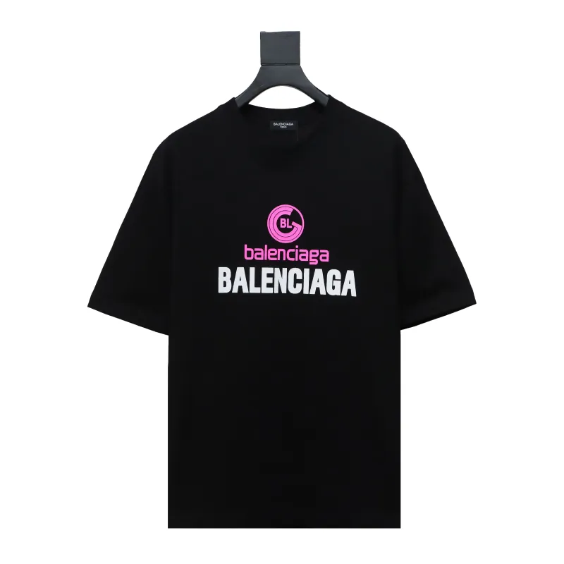 Balenciaga 24ss letter logo print T-Shirts 2