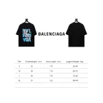 Balenciaga 24ss mottled distressed letter logo T-shirts 1
