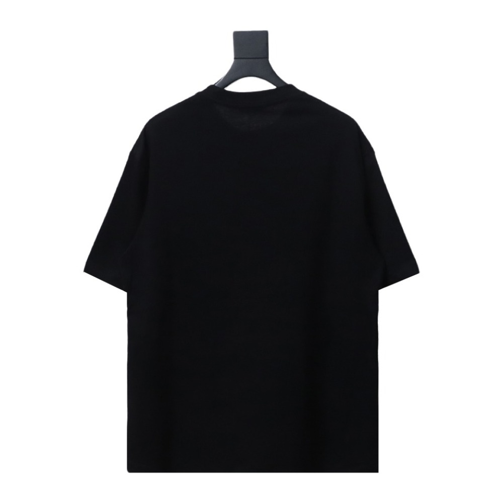 Balenciaga 24ss mottled distressed letter logo T-shirts 1