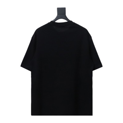 Balenciaga 24ss mottled distressed letter logo T-shirts 1 02