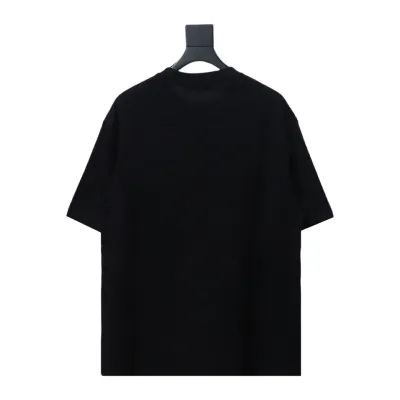 Balenciaga 24ss mottled distressed letter logo T-shirts 1 02