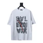Balenciaga 24ss mottled distressed letter logo T-Shirts shirt 2
