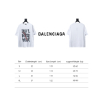 Balenciaga 24ss mottled distressed letter logo T-Shirts shirt 2