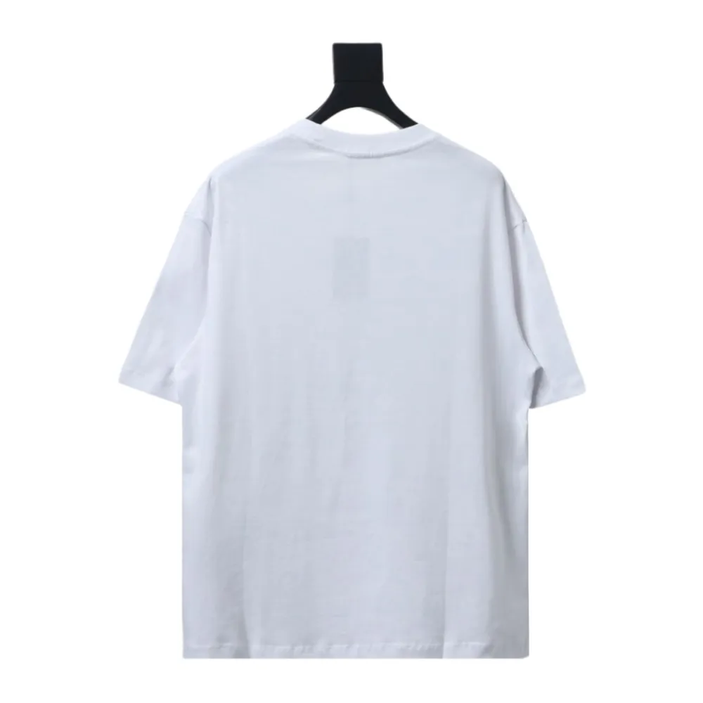 Balenciaga 24ss mottled distressed letter logo T-Shirts shirt 2