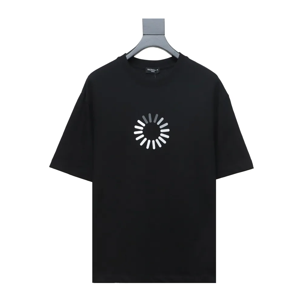  Balenciaga 24ss Network loading 404 printed T-Shirts 1
