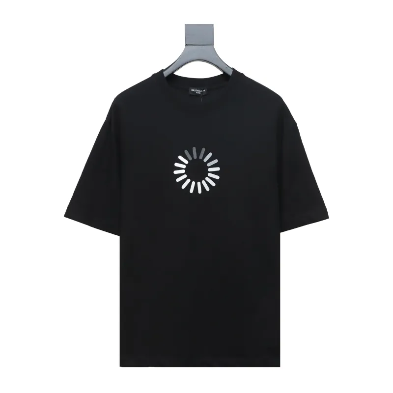  Balenciaga 24ss Network loading 404 printed T-Shirts 1