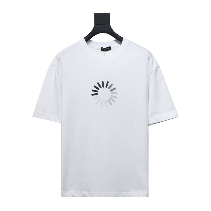 Balenciaga 24ss Network loading 404 printed T-Shirts 2