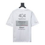 Balenciaga 24ss Network loading 404 printed T-Shirts 2