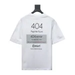 Balenciaga 24ss Network loading 404 printed T-Shirts 2