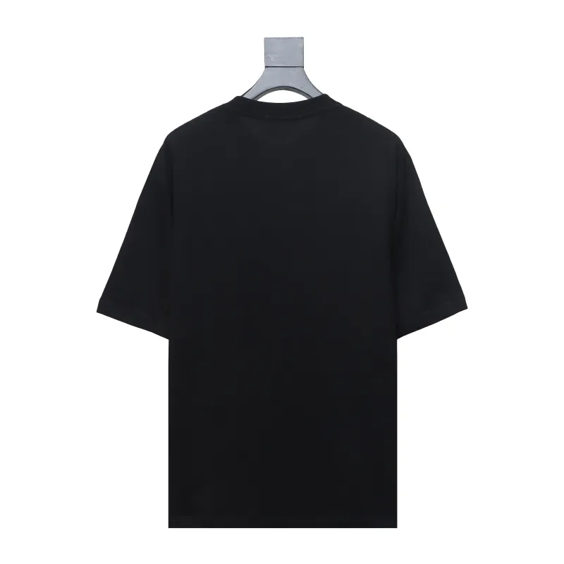  Balenciaga 24ss pink letter print T-Shirts shirt 2