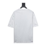 Balenciaga 24ss three-dimensional glue graffiti double B letter print T-Shirts 1