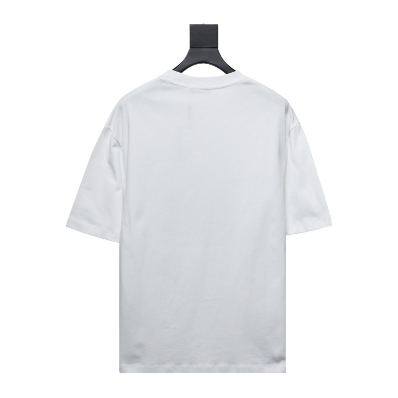 Balenciaga 24ss three-dimensional glue graffiti double B letter print T-Shirts 1