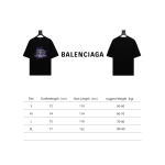 Balenciaga 24ss three-dimensional glue graffiti double B letter print T-Shirts 2