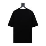 Balenciaga 24ss three-dimensional glue graffiti double B letter print T-Shirts 2
