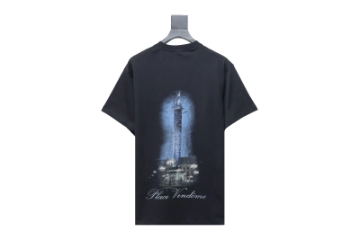  Balenciaga & VOGUE Joint Lighthouse Printed T-Shirts 1 02