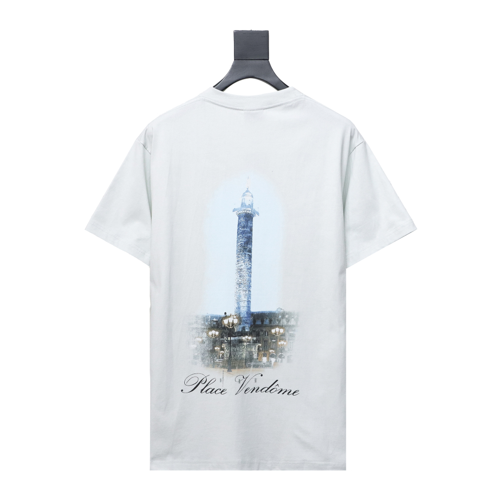 Balenciaga & VOGUE Joint Lighthouse Printed T-Shirts 2