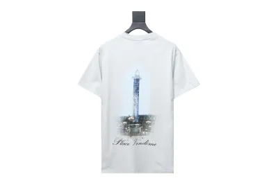  Balenciaga & VOGUE Joint Lighthouse Printed T-Shirts 2 02