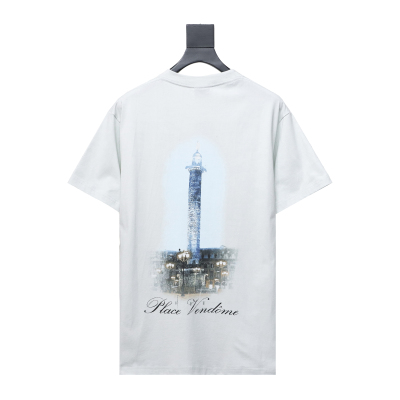  Balenciaga & VOGUE Joint Lighthouse Printed T-Shirts 2 02