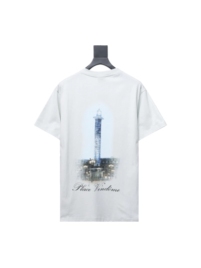  Balenciaga & VOGUE Joint Lighthouse Printed T-Shirts 2 02