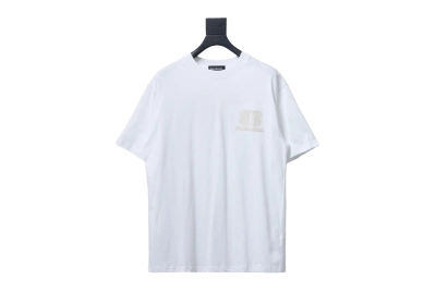  BALENCIAGA BB reverse letter embroidered T-Shirts T-shirt 01