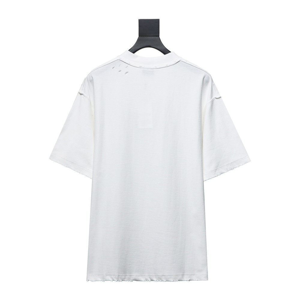 Balenciaga BLCG 24ss reverse wear rainbow stripe print T-Shirts T-Shirts 1