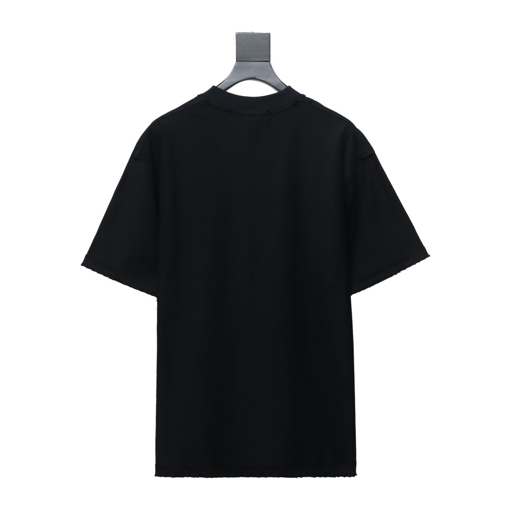 Balenciaga BLCG 24ss reverse wear rainbow stripe print T-Shirts T-Shirts 2