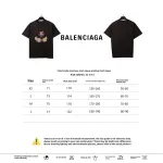  Balenciaga Devil Bear Printed T-Shirts