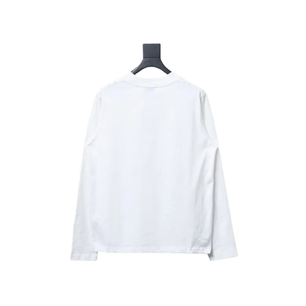 Balenciaga embroidered double ring long sleeve T-Shirts 1