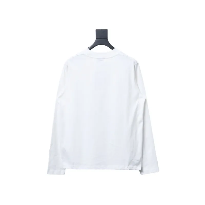 Balenciaga embroidered double ring long sleeve T-Shirts 1