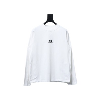 Balenciaga embroidered double ring long sleeve T-Shirts 1 01