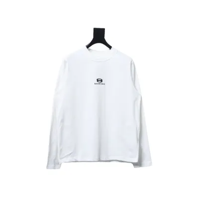Balenciaga embroidered double ring long sleeve T-Shirts 1 01