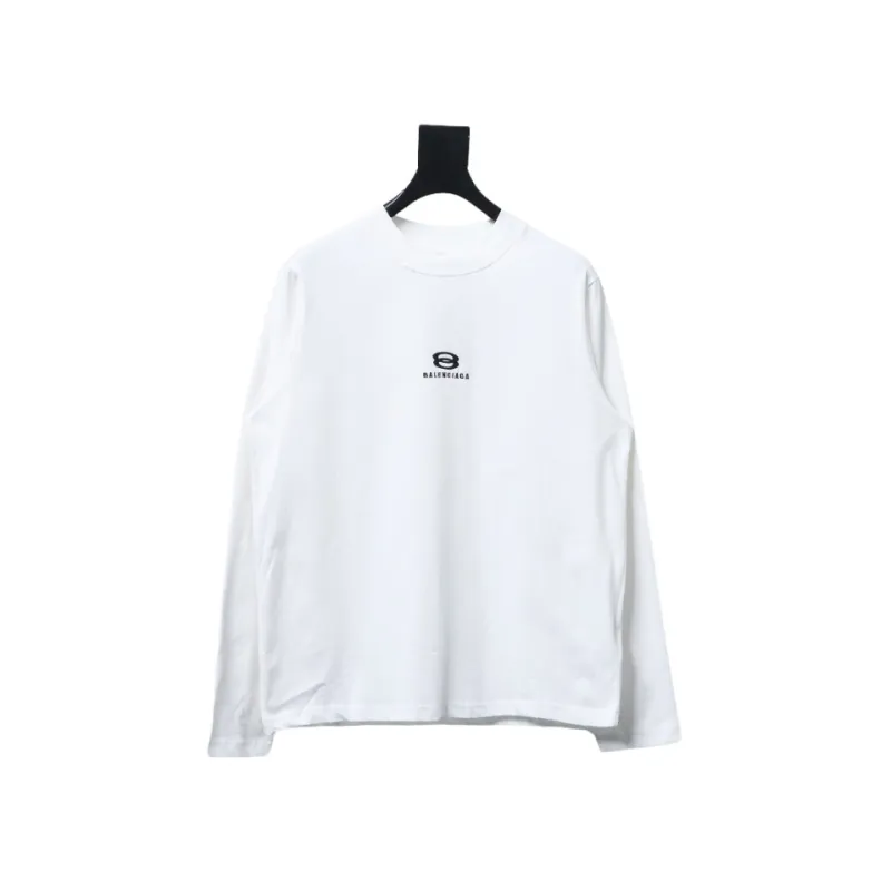 Balenciaga embroidered double ring long sleeve T-Shirts 1