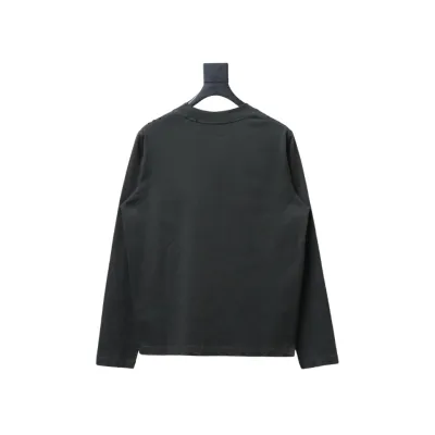  Balenciaga embroidered double ring long sleeve T-Shirts 2 02