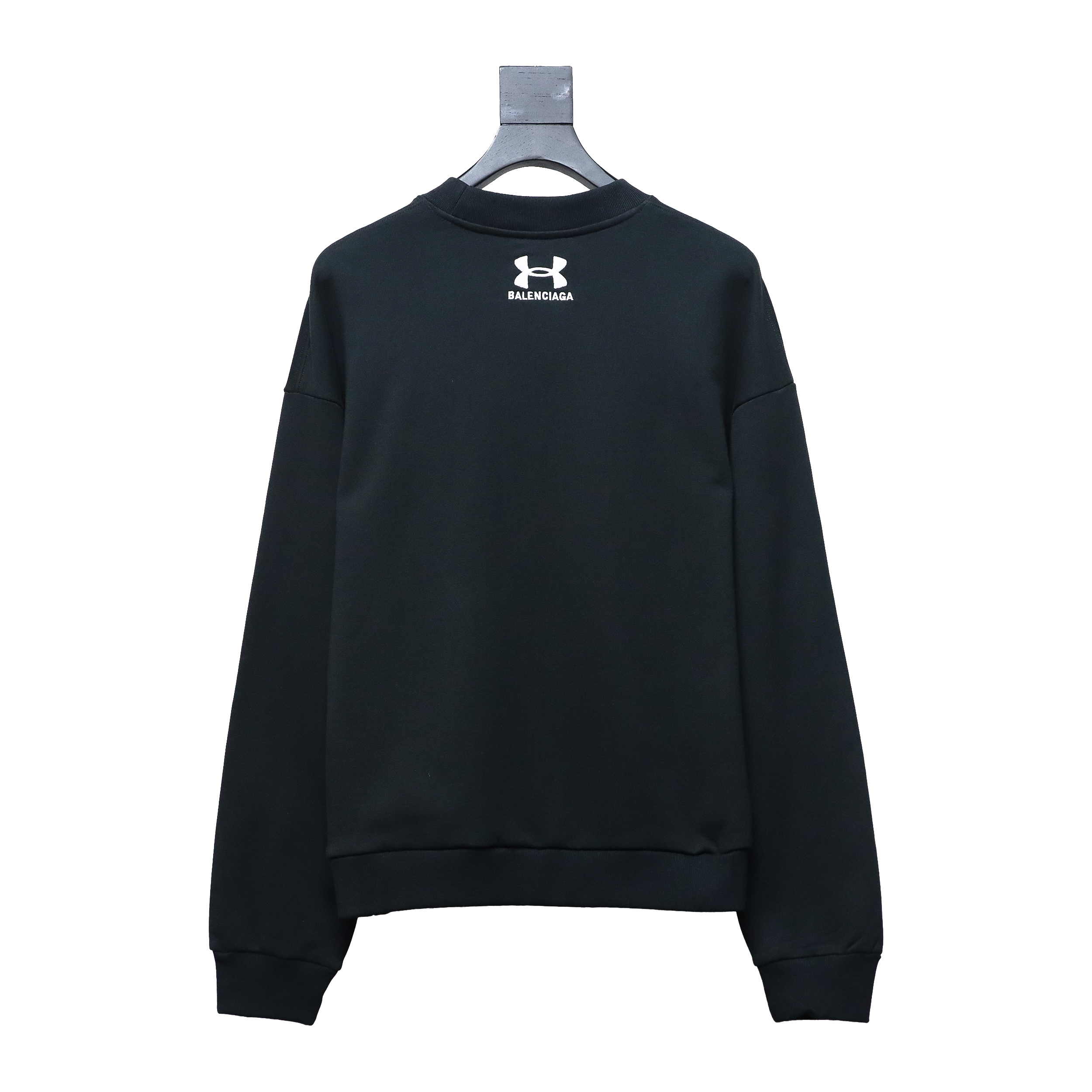 Balenciage24S Under Armour co-branded embroidered T-shirt long sleeves