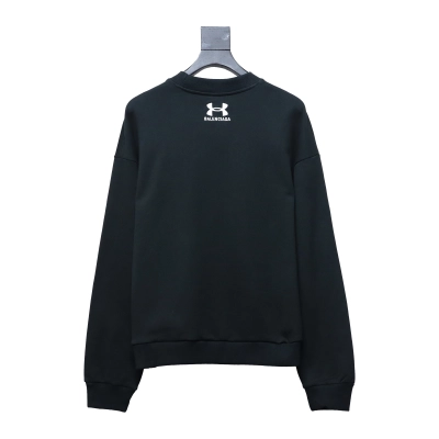  Balenciaga24S Under Armour co-branded embroidered T-shirt long sleeves 02