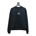  Balenciage24S Under Armour co-branded embroidered T-shirt long sleeves